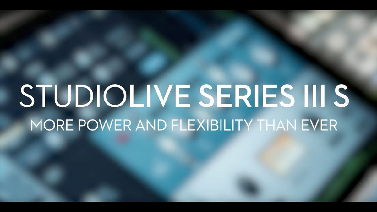 PreSonus StudioLive 32SC Series III