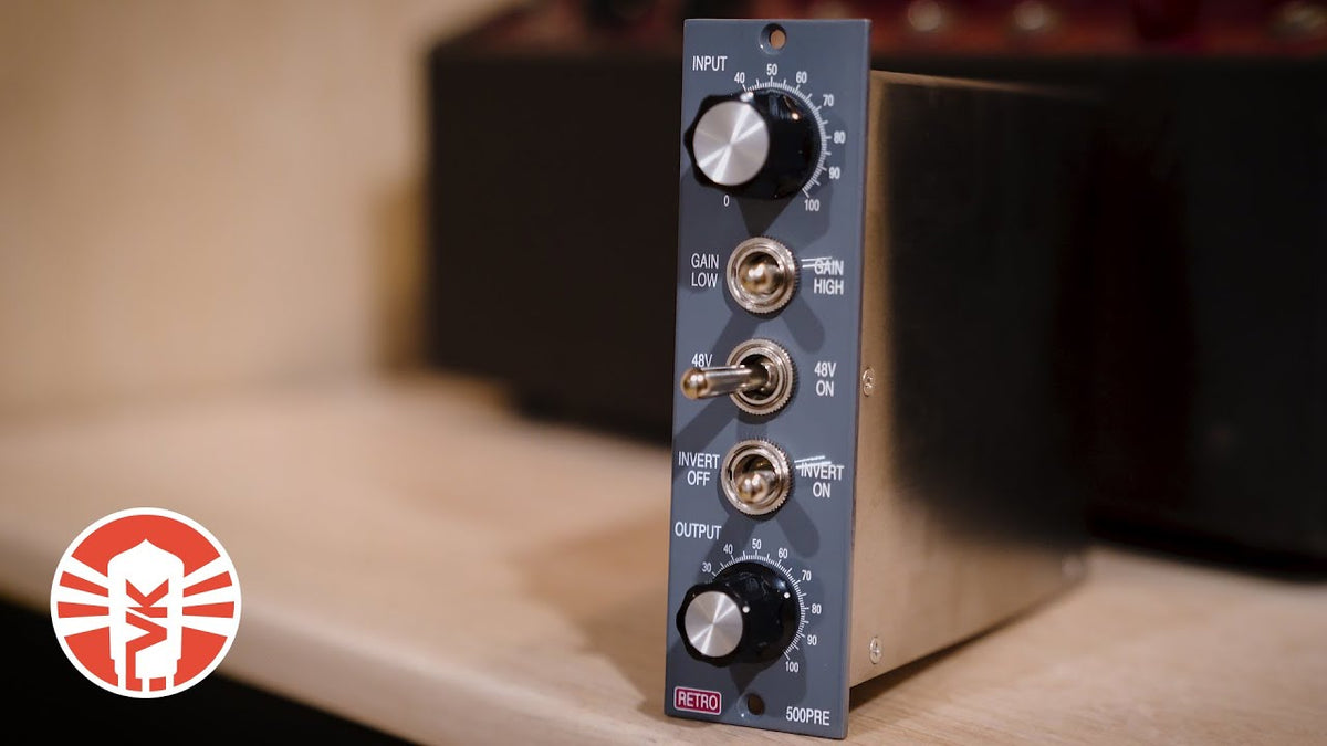 Retro Instruments 500PRE 500 Series Tube Microphone Preamp