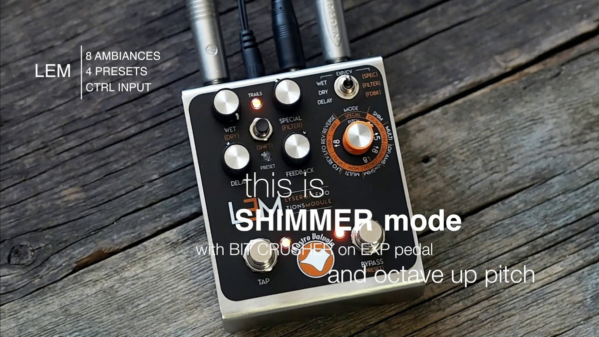 Mastro Valvola LEM Lysergic Emotions Module Pedal (Demo Deal)
