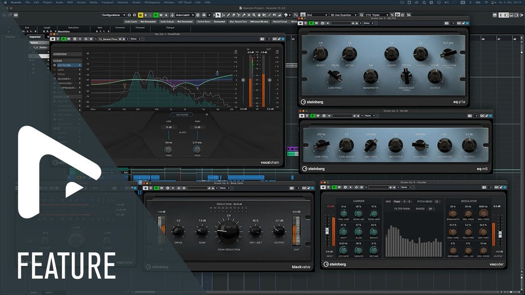 Steinberg Nuendo 13 Audio Production Software - Retail Box