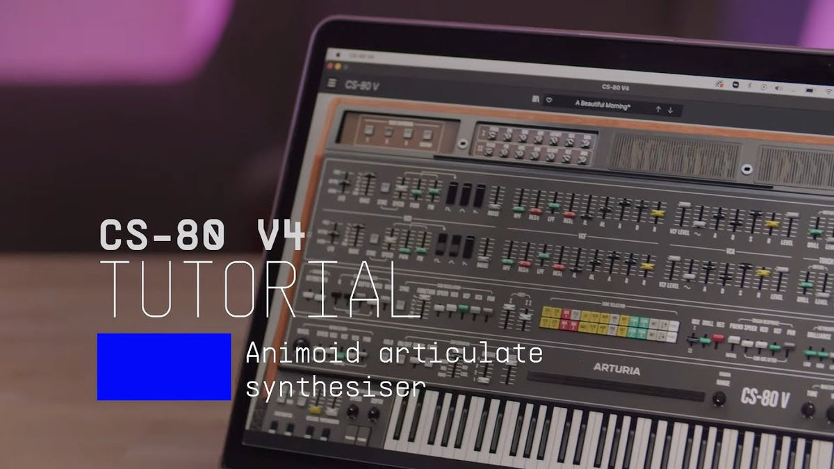 Arturia CS-80 V4 Analog Synthesizer Virtual Instrument - Elec Del