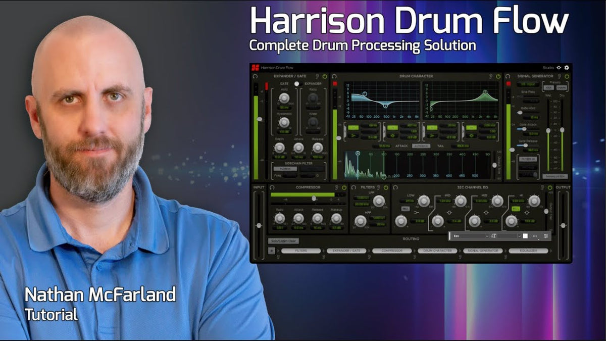 Harrison Audio Drum Flow Plug-in - Electronic Delivery