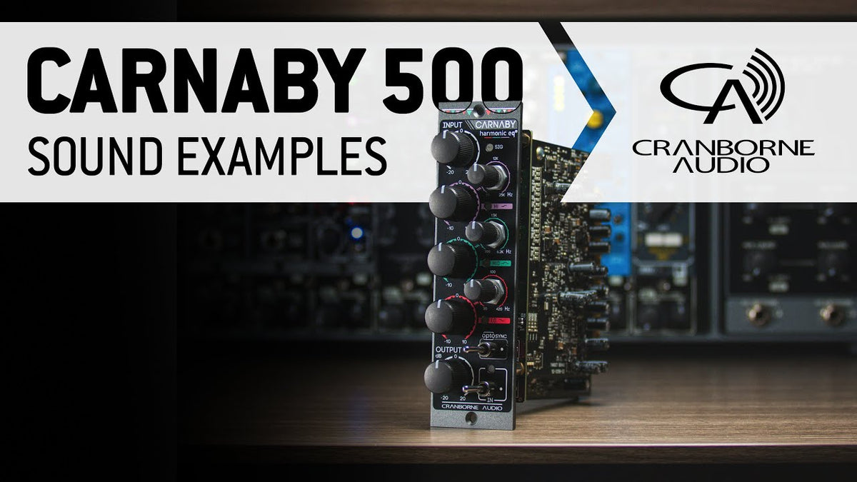 Cranborne Audio Carnaby 500 Series Harmonic EQ - Stereo Pair