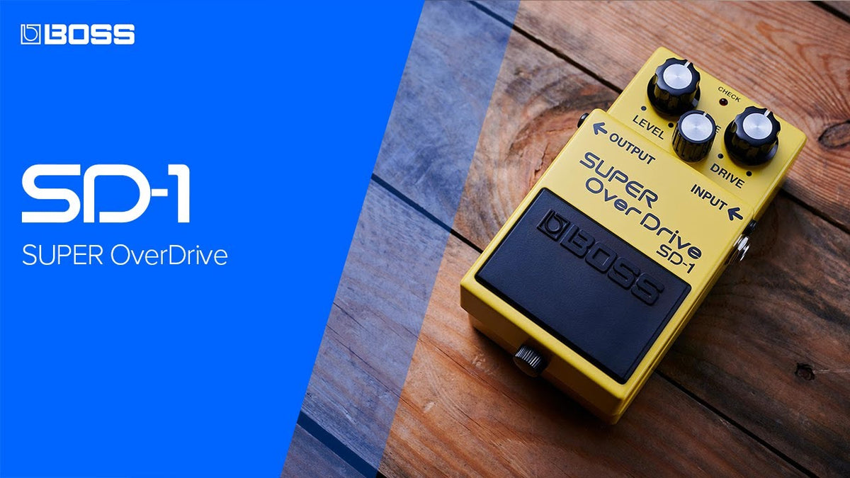Boss SD-1 Super Overdrive Pedal