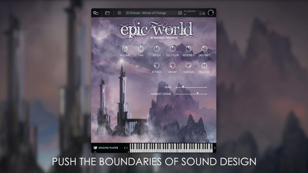 EngineAudio Epic World Cinematic Landspace Virtual Instrument - Electronic Delivery
