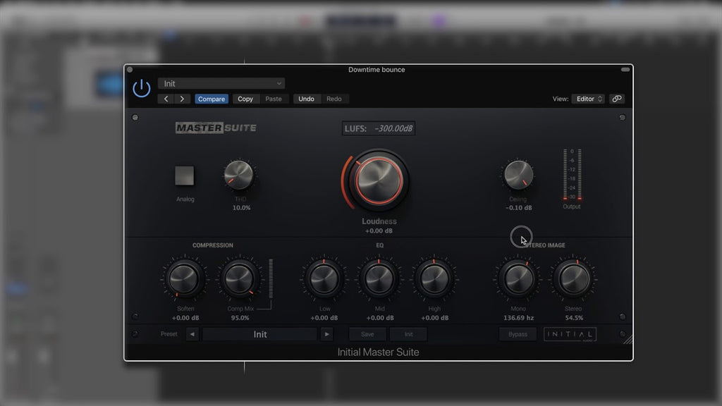Initial Audio Master Suite Mastering Plug-in - Electronic Delivery