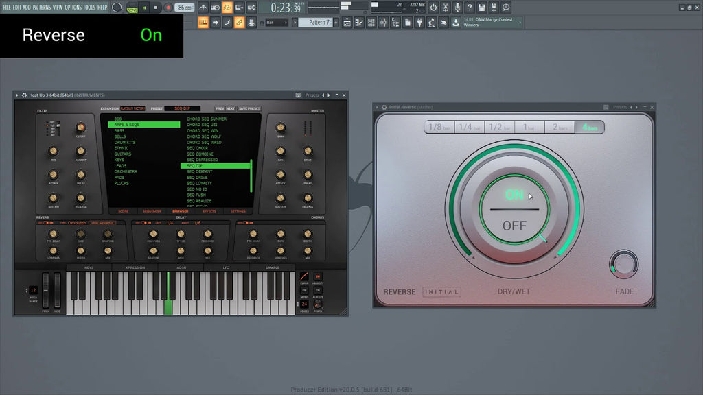 Initial Audio Reverse Plug-in - Electronic Delivery
