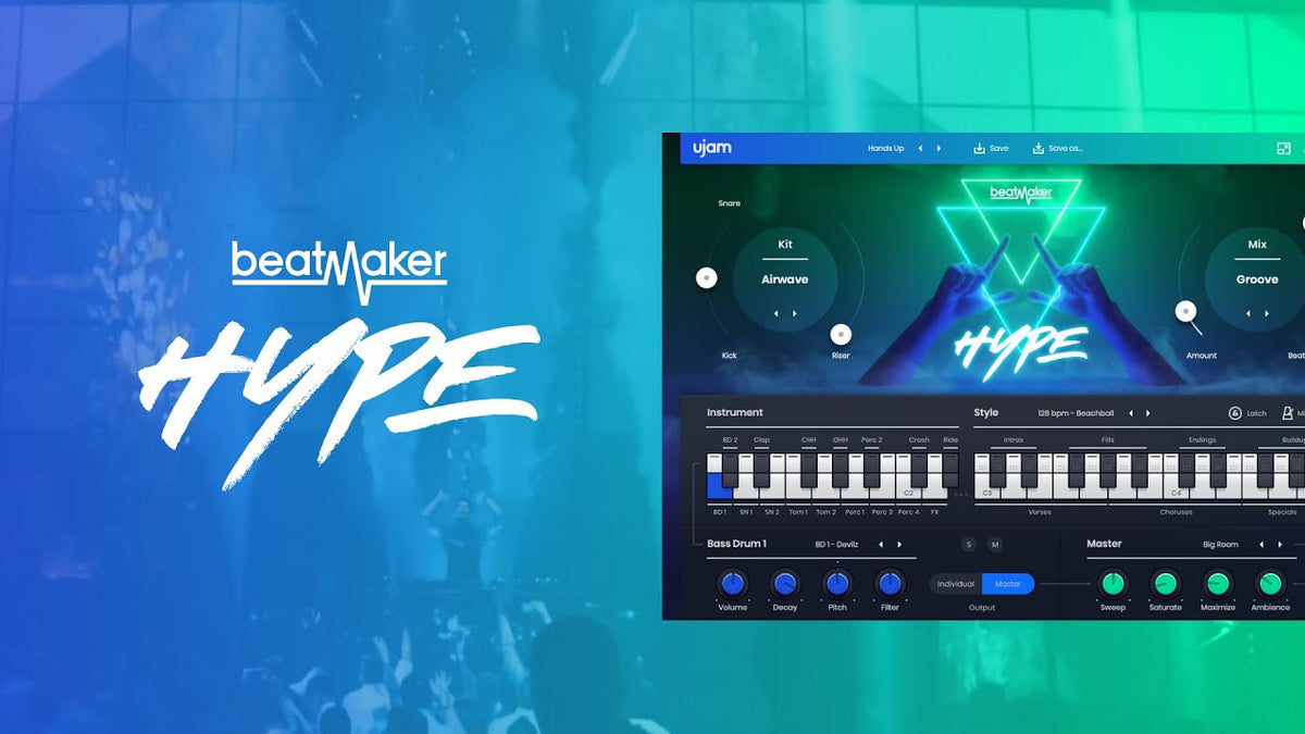 UJAM Beatmaker 3 HYPE Crossgrade - Electronic Delivery