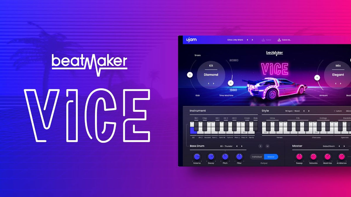 UJAM Beatmaker 3 VICE Crossgrade - Electronic Delivery