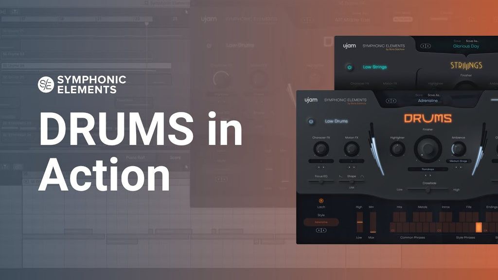 UJAM Symphonic Elements Drums Crossgrade - Electronic Delivery