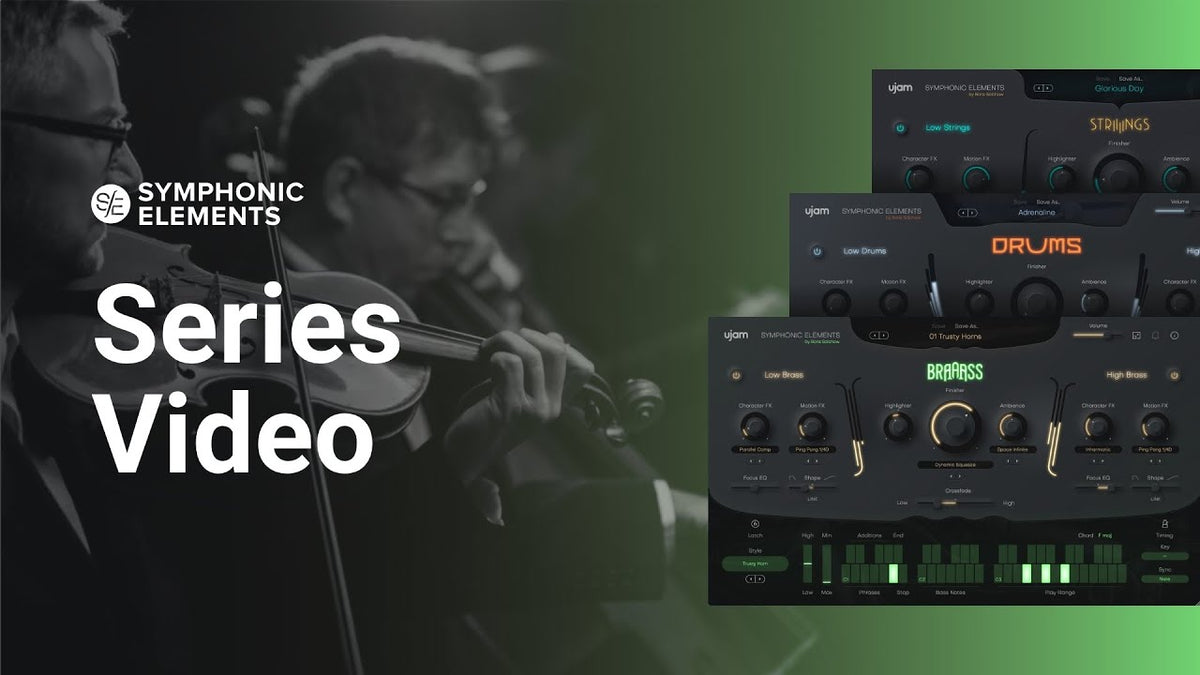 UJAM Symphonic Elements Bundle with 3 Hans Zimmer Virtual Instruments - Electronic Delivery