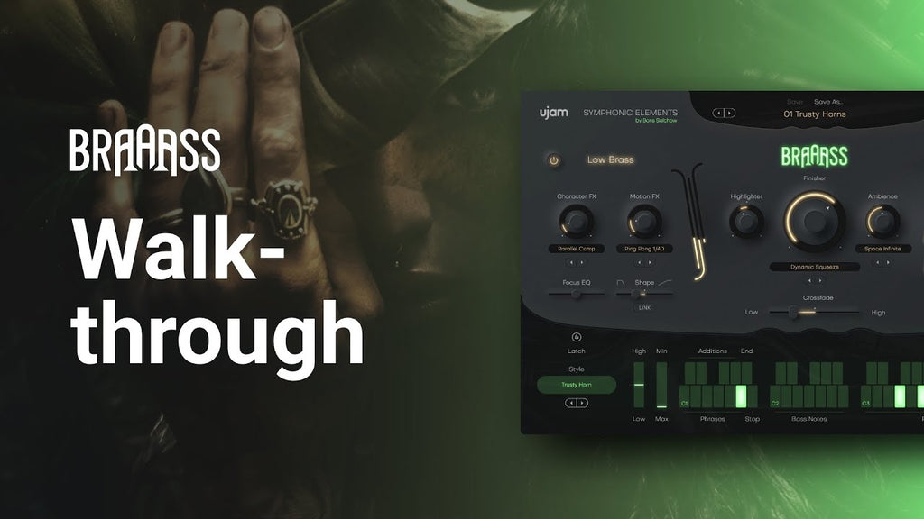UJAM Symphonic Elements BRAAASS Brass Ensemble Virtual Instrument - Electronic Delivery