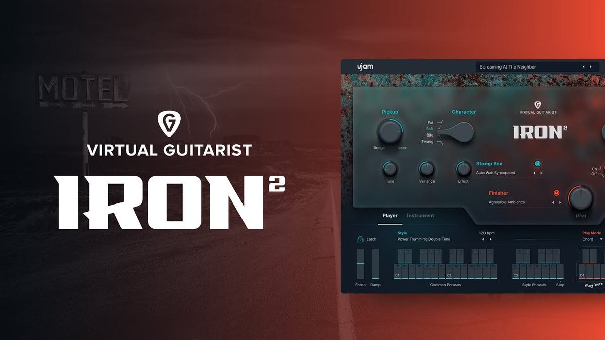 UJAM Virtual Guitarist IRON 2 Electric Guitar Virtual Instrument - Electronic Delivery
