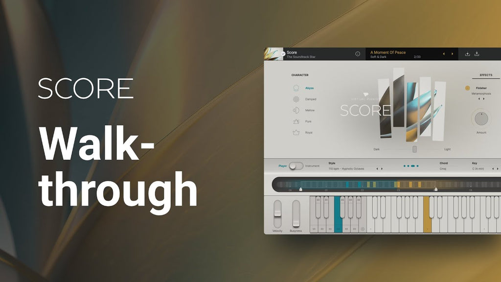 UJAM Virtual Pianist SCORE Grand Piano Virtual Instrument - Electronic Delivery