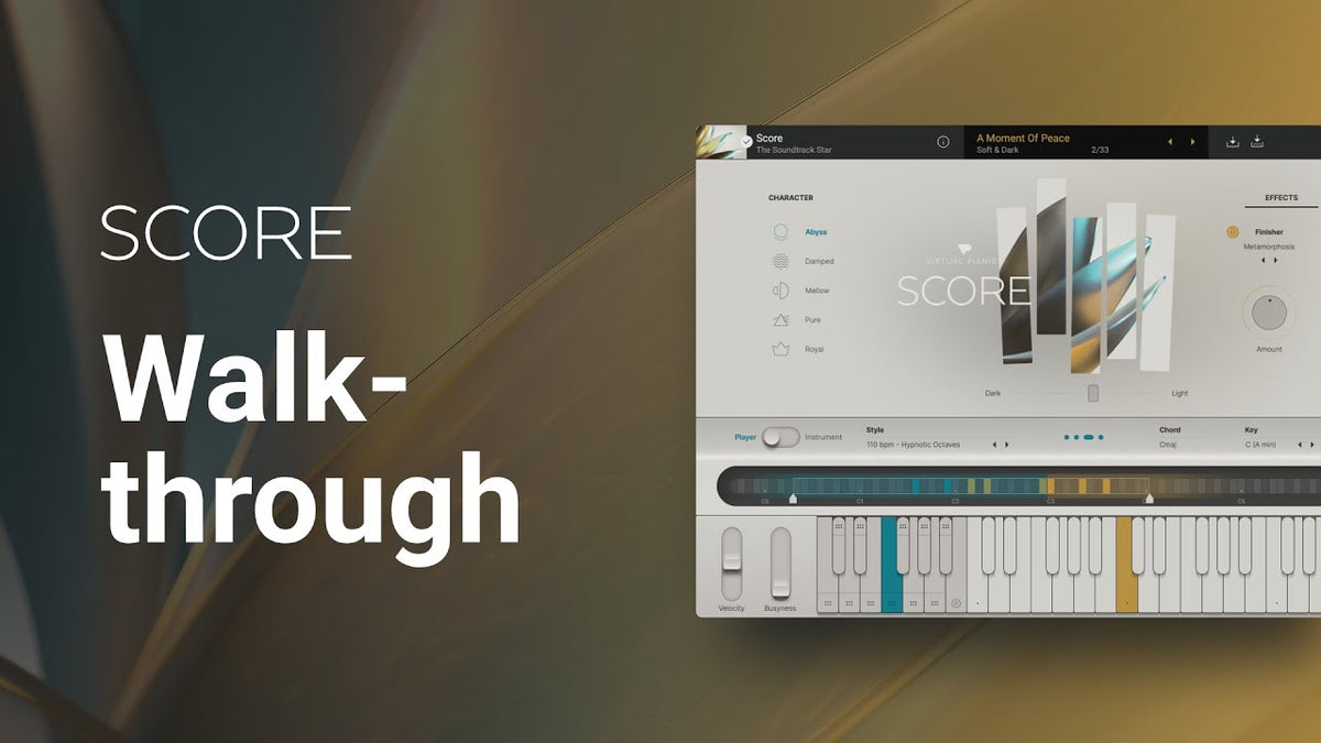 UJAM Virtual Pianist SCORE Grand Piano Virtual Instrument - Electronic Delivery