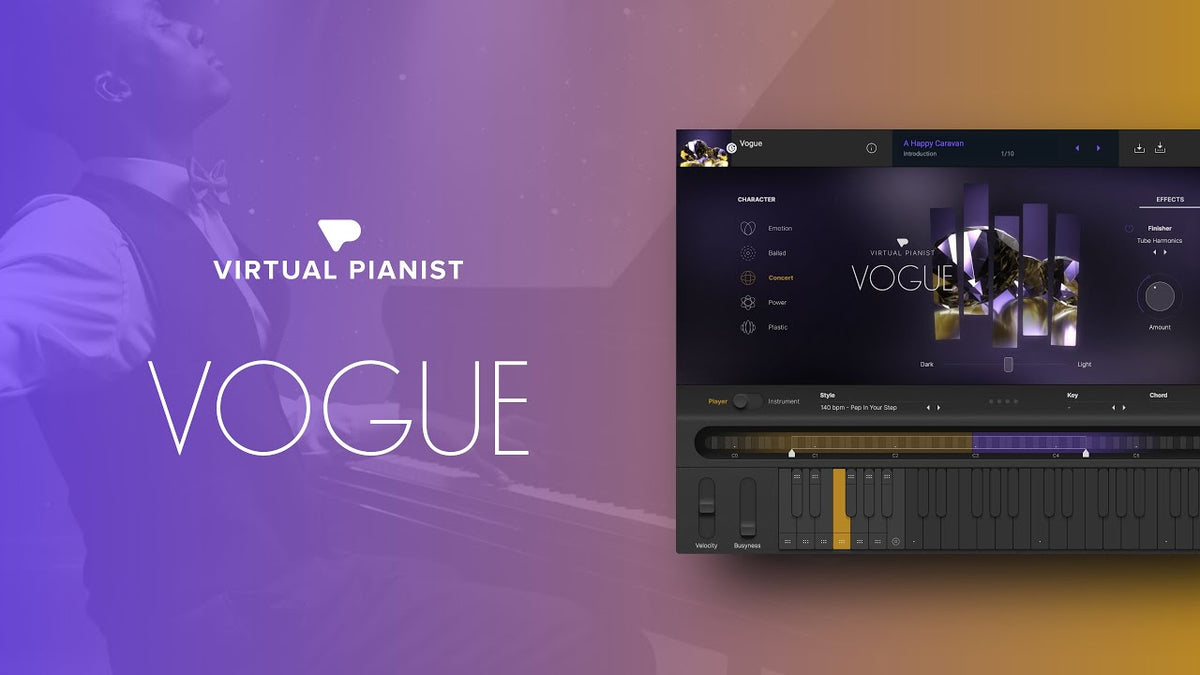 UJAM Virtual Pianist VOGUE Crossgrade - Electronic Delivery