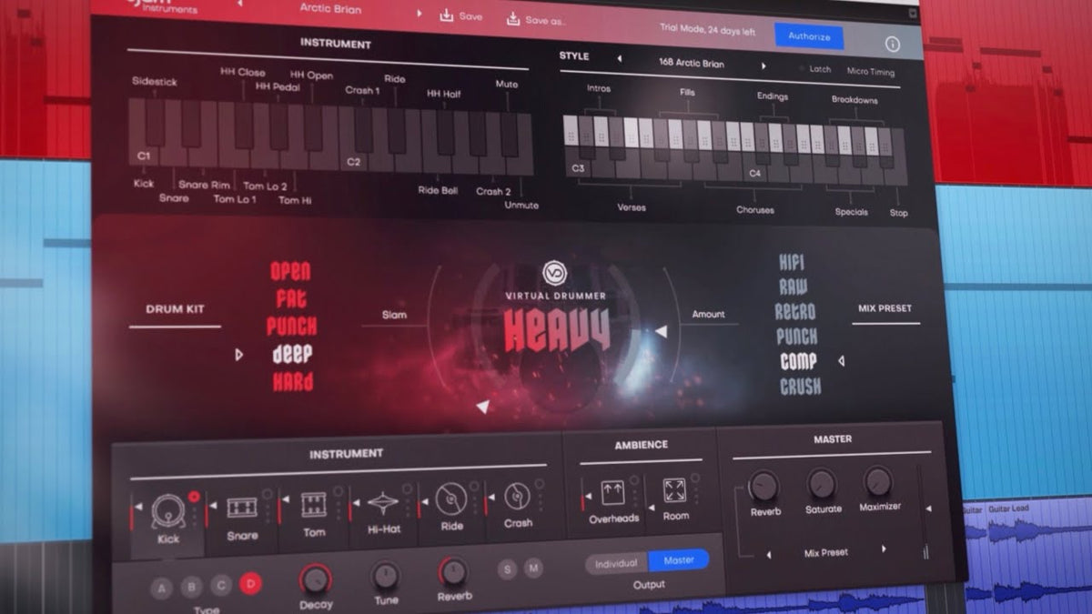 UJAM Virtual Drummer HEAVY 2 Upgrade - Electronic Delivery