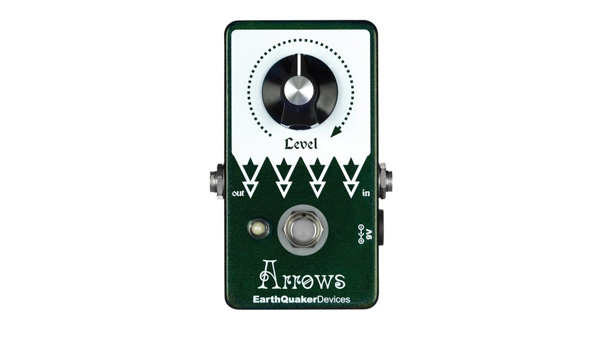 EarthQuaker Devices Arrows V2 Preamp Booster Pedal