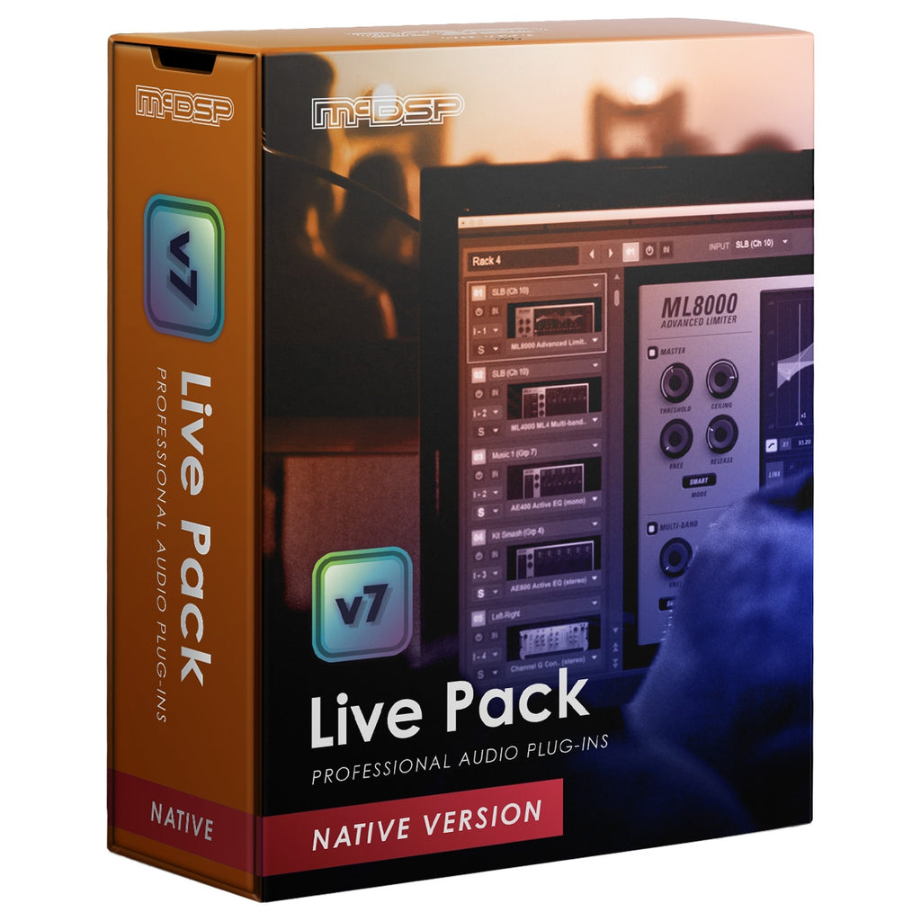McDSP LivePack II Native Bundle v7 - Electronic Delivery