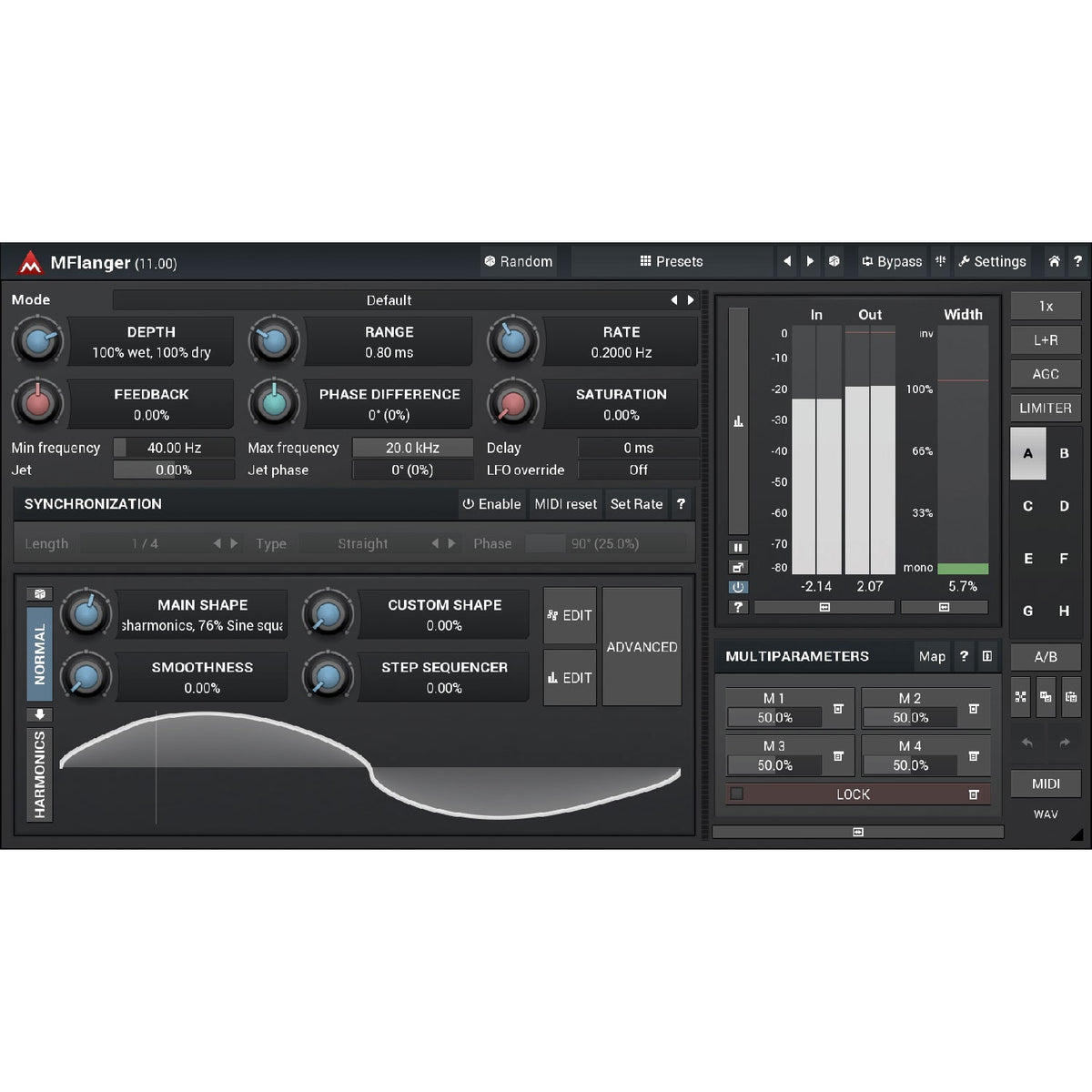 MeldaProduction MFlangerMB - Electronic Delivery