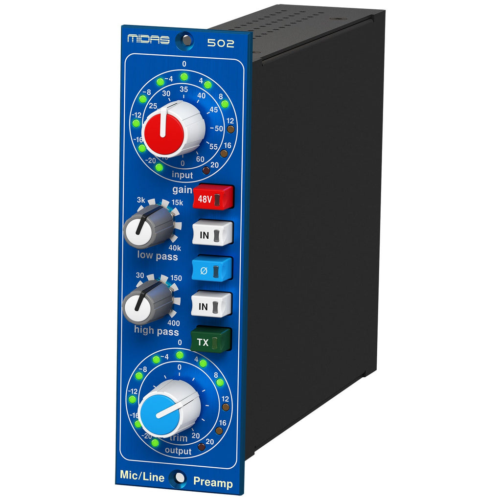 Midas 502 V2 500 Series Microphone Preamp