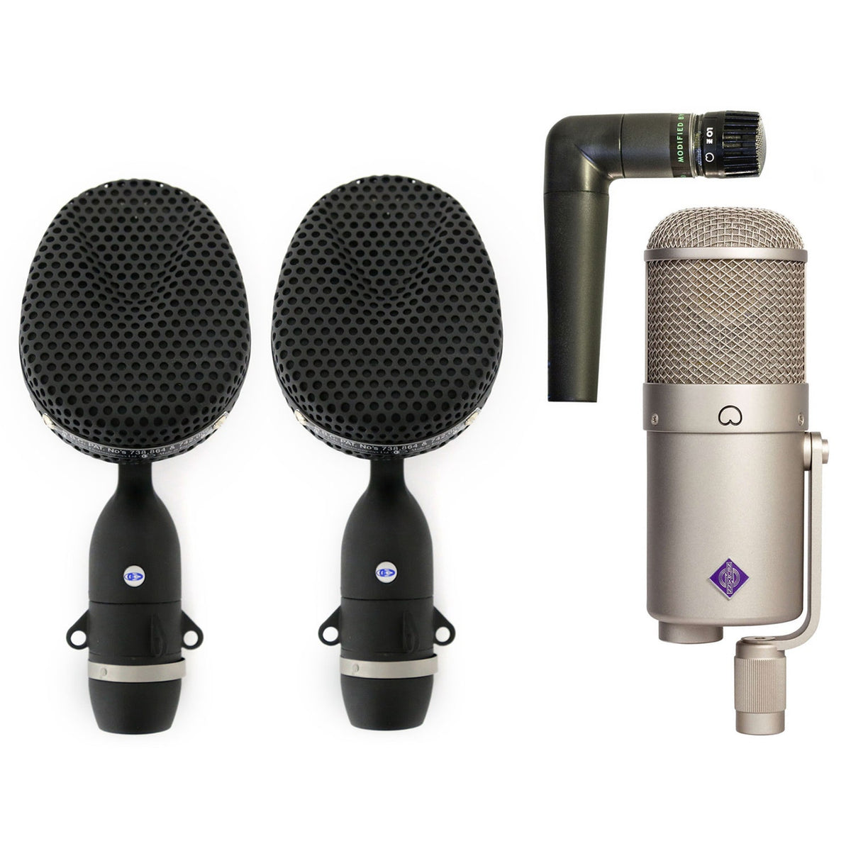Mike Nehra Power Quad Kit - Premium Microphone Bundle