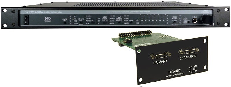 Mytek Digital 8X192 ADDA + Pro Tools|HDX DIO Card Bundle