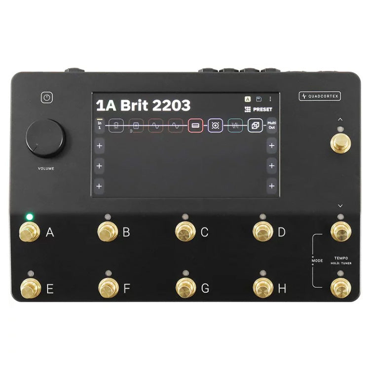 Neural DSP Quad Cortex Quad-Core Digital Effects Modeler - Limited Edition Black & Gold (Demo Deal)