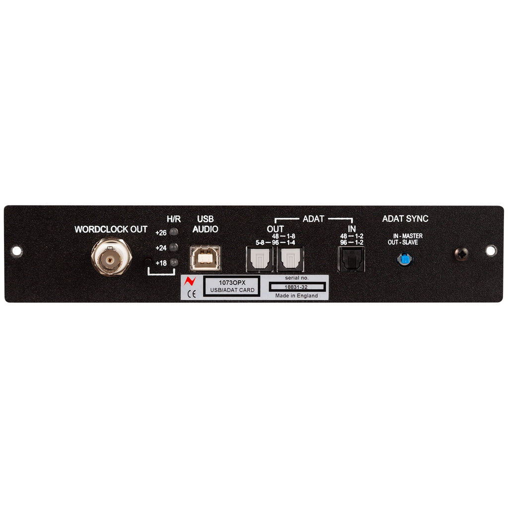 Neve 1073OPX USB/ADAT Digital Option Card (Demo Deal)