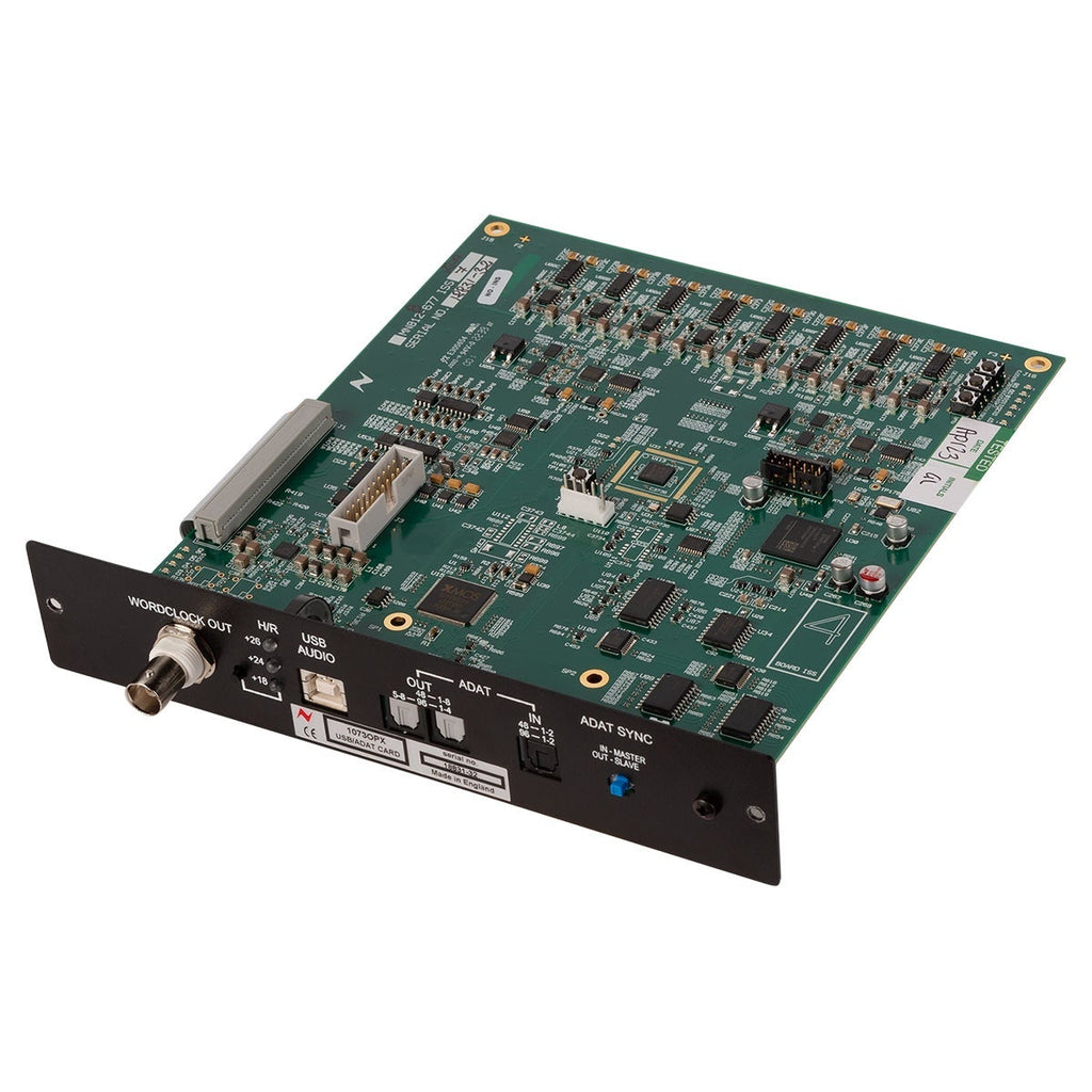 Neve 1073OPX USB/ADAT Digital Option Card (Demo Deal)