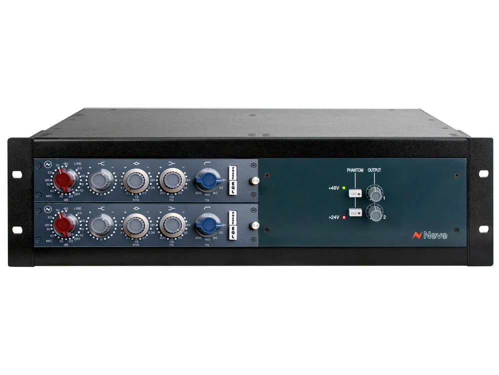 Neve AMS 3U 1073 Dual Channel Rack - Loaded