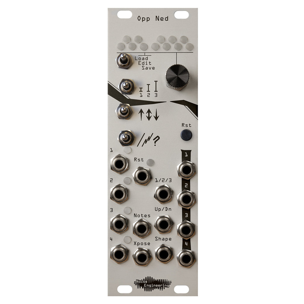 Noise Engineering Opp Ned 4-Channel Arpeggiator Module - Silver