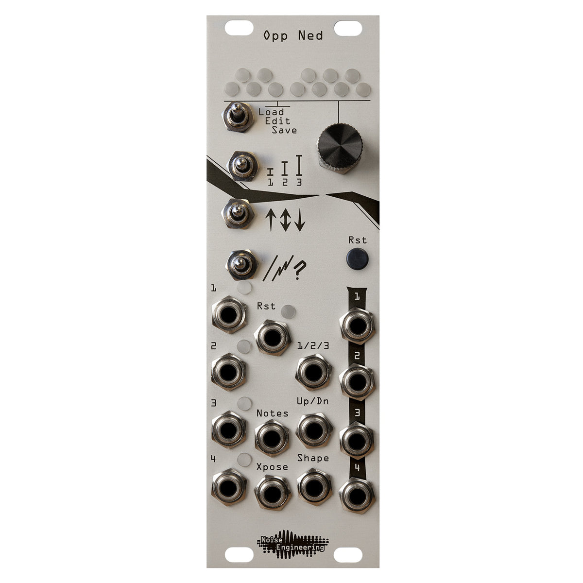 Noise Engineering Opp Ned 4-Channel Arpeggiator Module - Silver