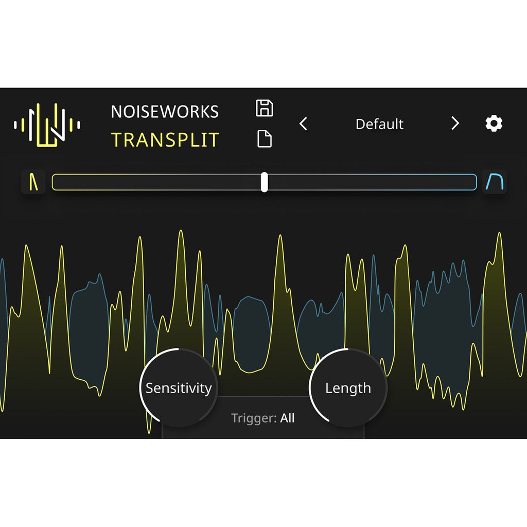 NoiseWorks TranSplit Transient Shaper Plug-in - Electronic Delivery