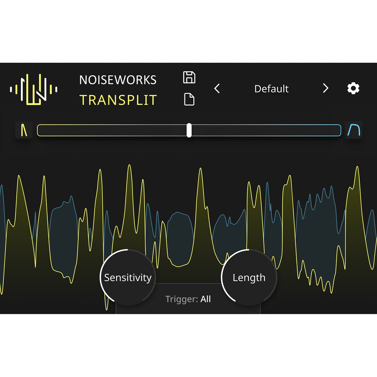 NoiseWorks TranSplit Transient Shaper Plug-in - Electronic Delivery