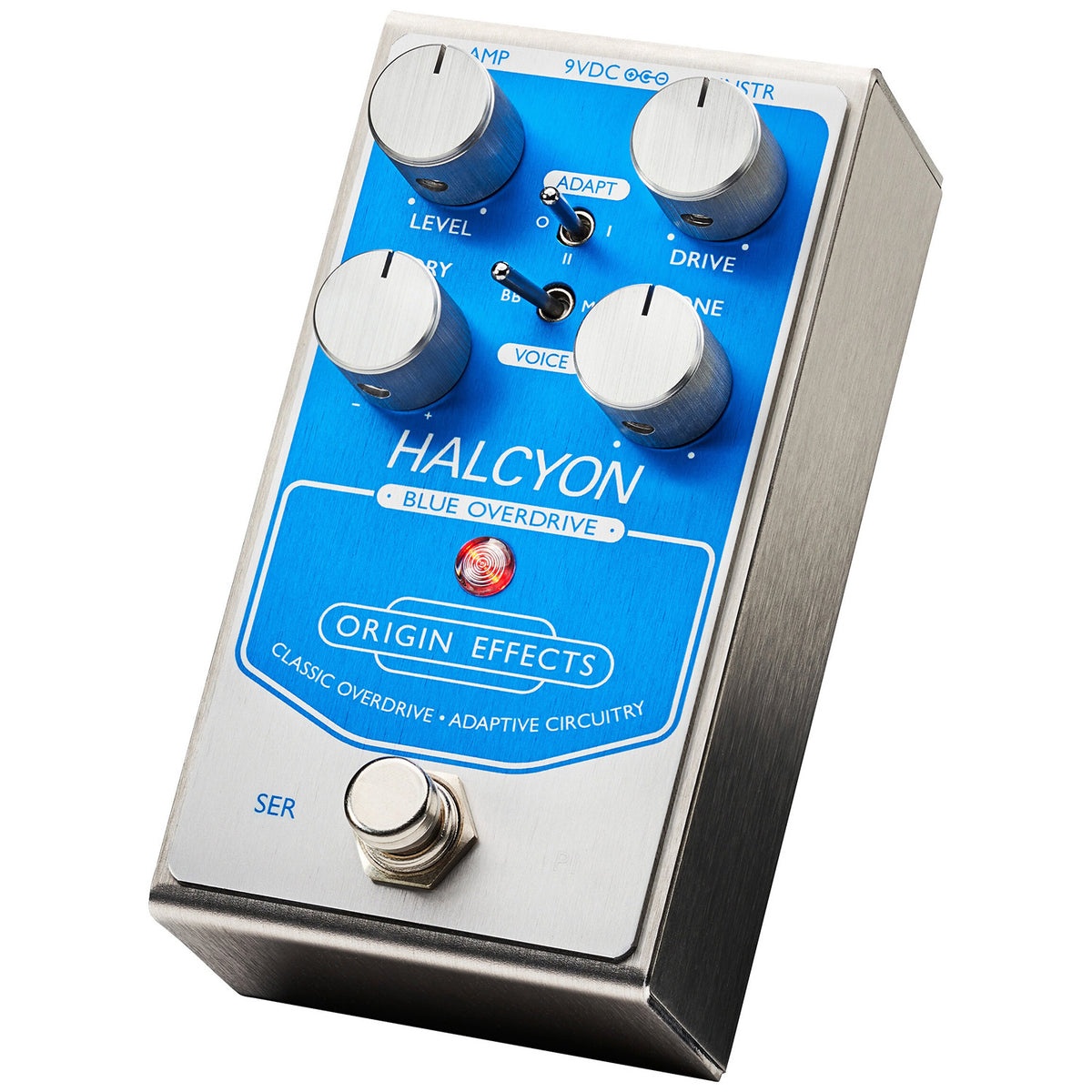 Origin Effects Halcyon Blue Overdrive Pedal