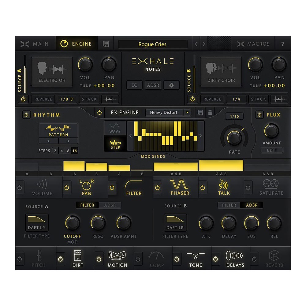Output - EXHALE - Modern Vocal Engine - Electronic Delivery