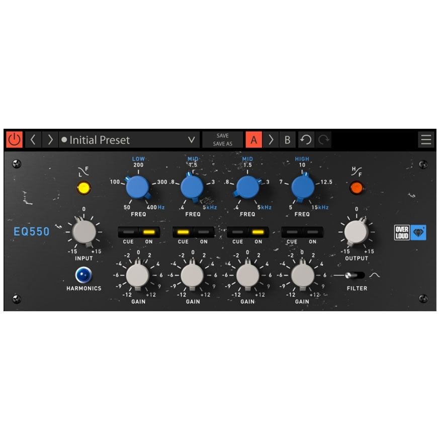 Overloud EQ550 Proportional Q Equalizer - Electronic Delivery