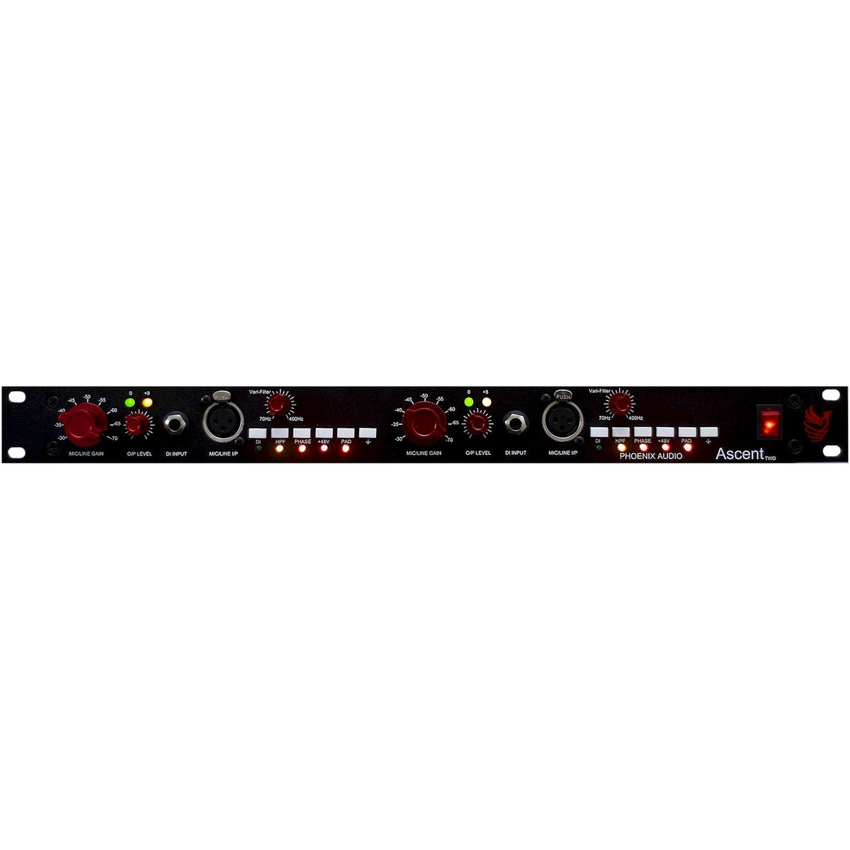 Phoenix Audio Ascent Two Dual-Mono Microphone Preamp