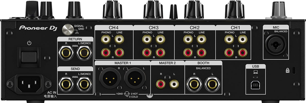 Pioneer DJ DJM-750MK2 4-Channel Performance DJ Mixer