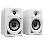 Pioneer DM-40D-BT-W 4" Desktop Monitor System with Bluetooth - White, Pair