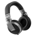 Pioneer HDJ-X5-S Closed-Back Circumaural DJ 40mm Headphones - Silver