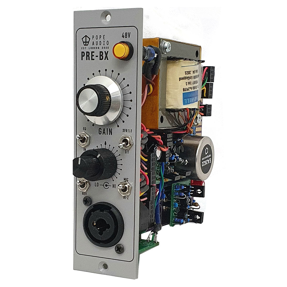 Pope Audio PRE-BX 500 Series Microphone Preamp/BAX EQ