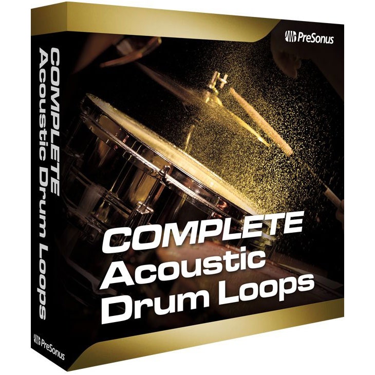 PreSonus Complete Acoustic Drum Loops - Electronic Delivery