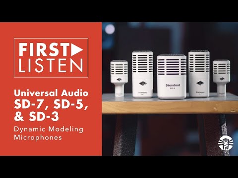 Universal Audio SD-5 Dynamic Microphone with Hemisphere Modeling (Demo Deal)