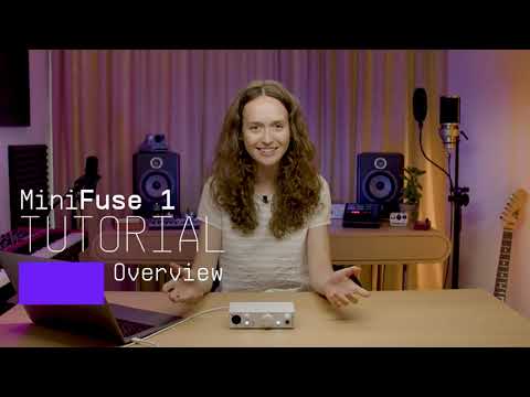 Arturia MiniFuse 1 USB-C Audio Interface - Champagne