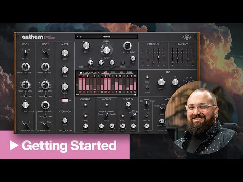 Universal Audio UAD Anthem Analog Synthesizer VIrtual Instrument - Electronic Delivery