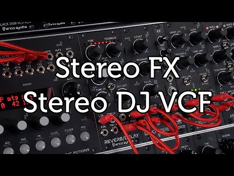 Erica Synths Drum Stereo DJ VCF Module
