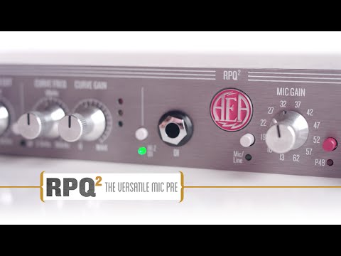 AEA RPQ2 2-Channel Preamp/EQ
