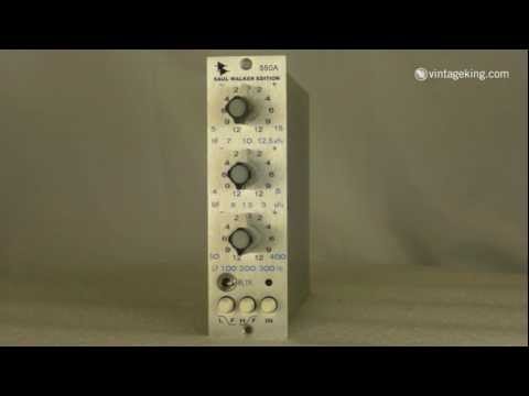 API 550A SW EQ - Saul Walker Edition (Used)
